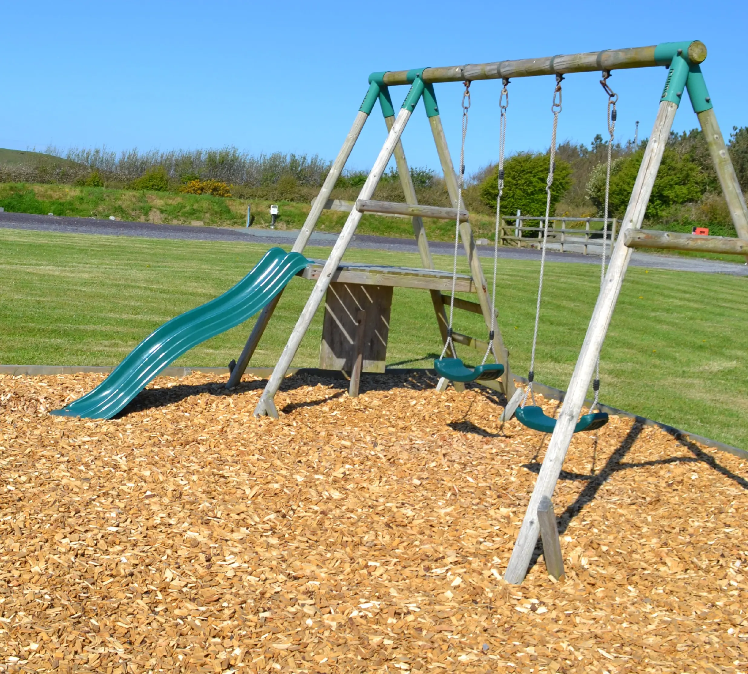 Caravan at Bodrydd Lakeside Leisure
